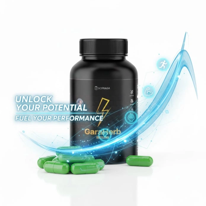 GaraHerb Advanced Male Performance and Nitric Oxide Supplement Bottle
